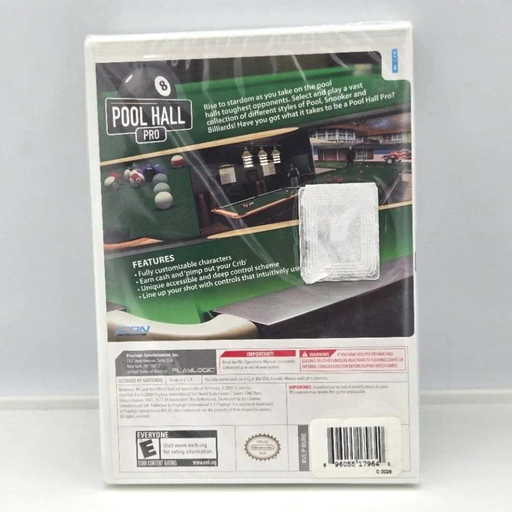 Nintendo wii showcases standard